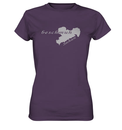 beschmuh - Sachsen - Sächsisch - dialekt - Ladies Premium Shirt