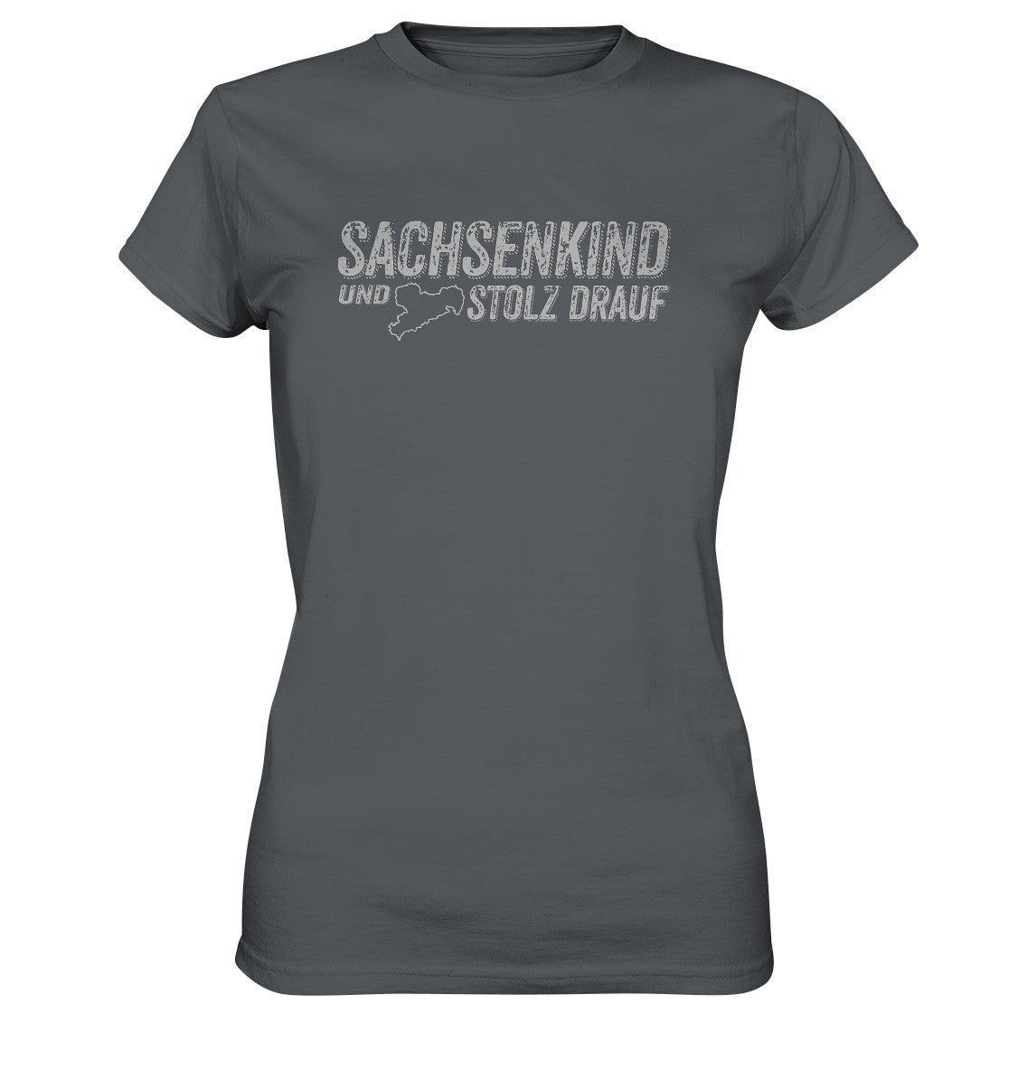 sachsenkind und stolz drauf - sachsen - ladies premium shirt