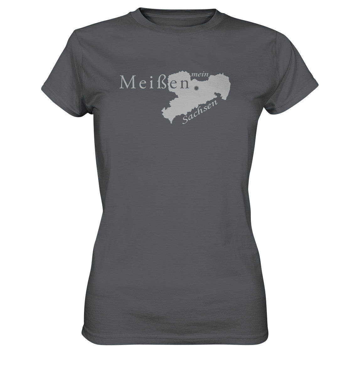 meißen - mein sachsen - heimatstadt - ladies premium shirt