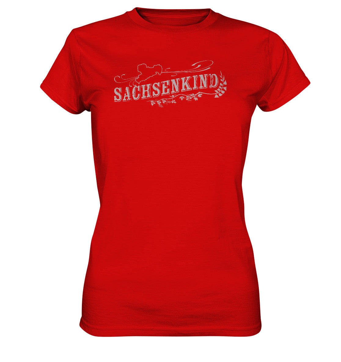 sachsenkind - sachsen - sächsisch - ladies premium shirt