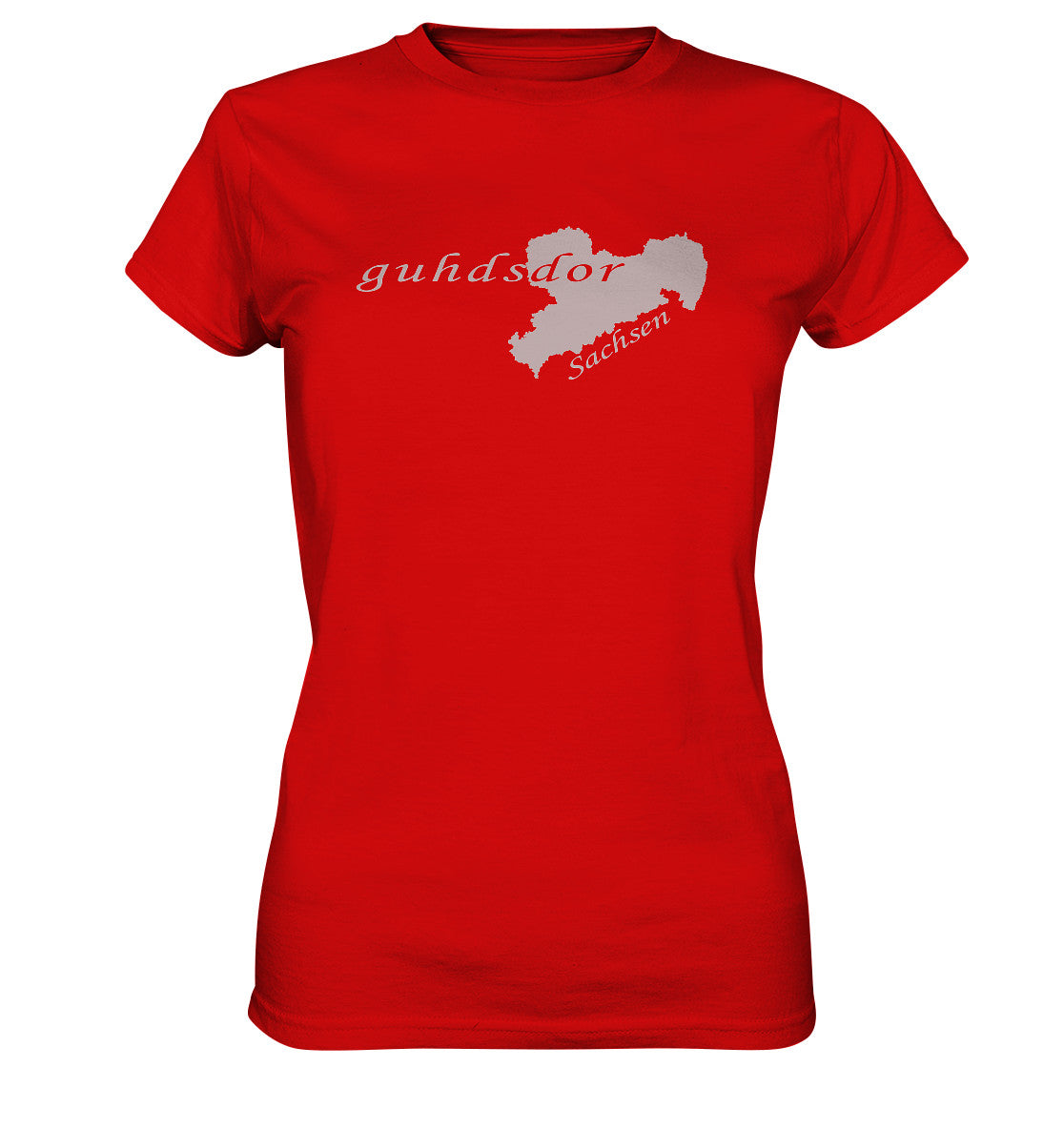 guhdsdor - mein guter - sächsisch - dialekt - ladies premium shirt