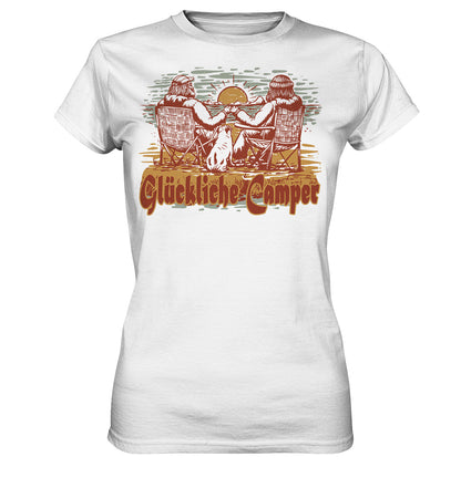 Glückliche Camper - Ladies Premium Shirt