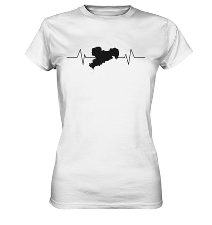 Ich liebe mein Sachsen - I love my Saxony - Ladies Premium Shirt