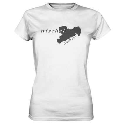 Nischel - Kopf - Däähds - sächsisch - Dialekt - Ladies Premium Shirt