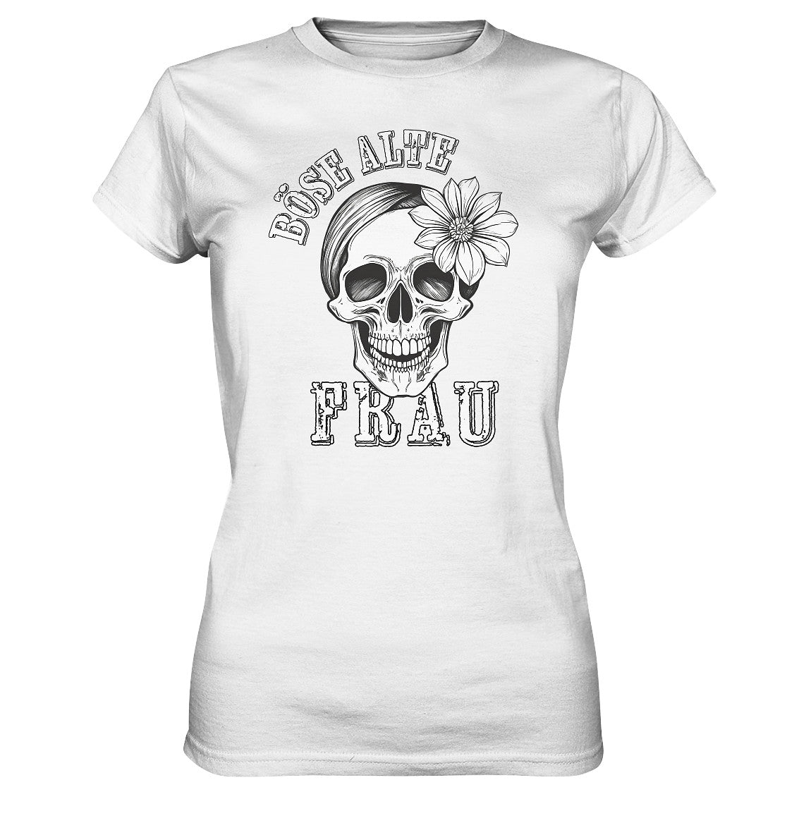 böse alte frau - ladies premium shirt clothing tops ladies premium shirt,motorrad lady-shirts