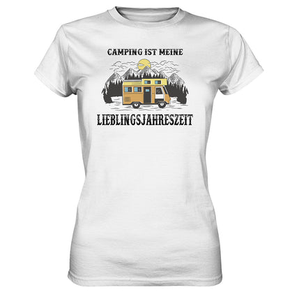 Camping ist meine Lieblingsjahreszeit - Ladies Premium Shirt