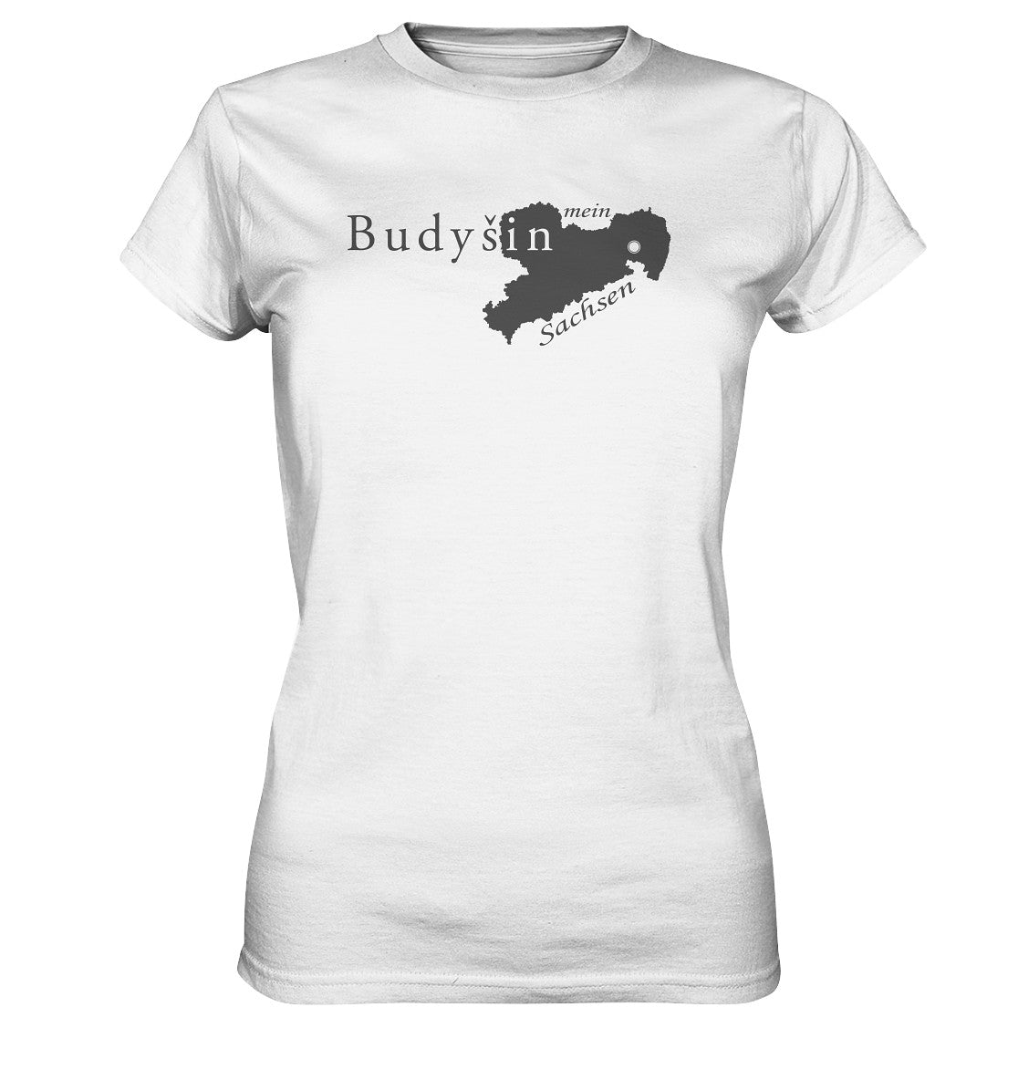 budyšin - mein sachsen - heimatstadt - ladies premium shirt