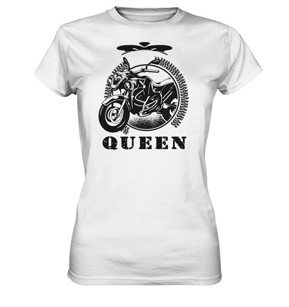 Biker Queen Motorrad Königin - Ladies Premium Shirt