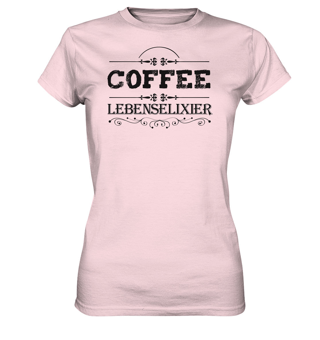 kaffee lebenselixier coffee - ladies premium shirt