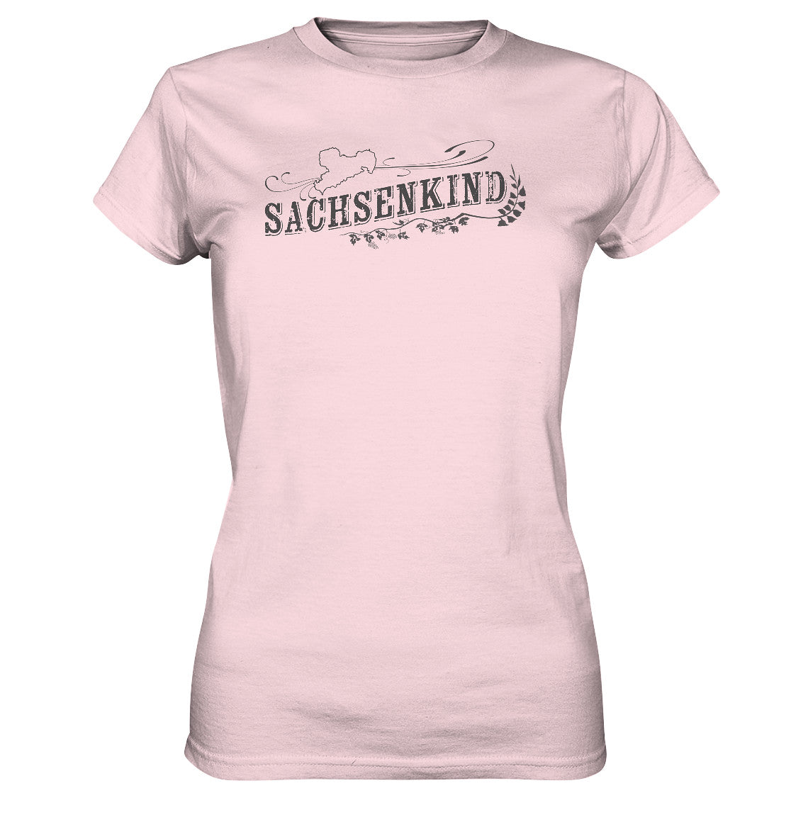 sachsenkind - sachsen - sächsisch - ladies premium shirt