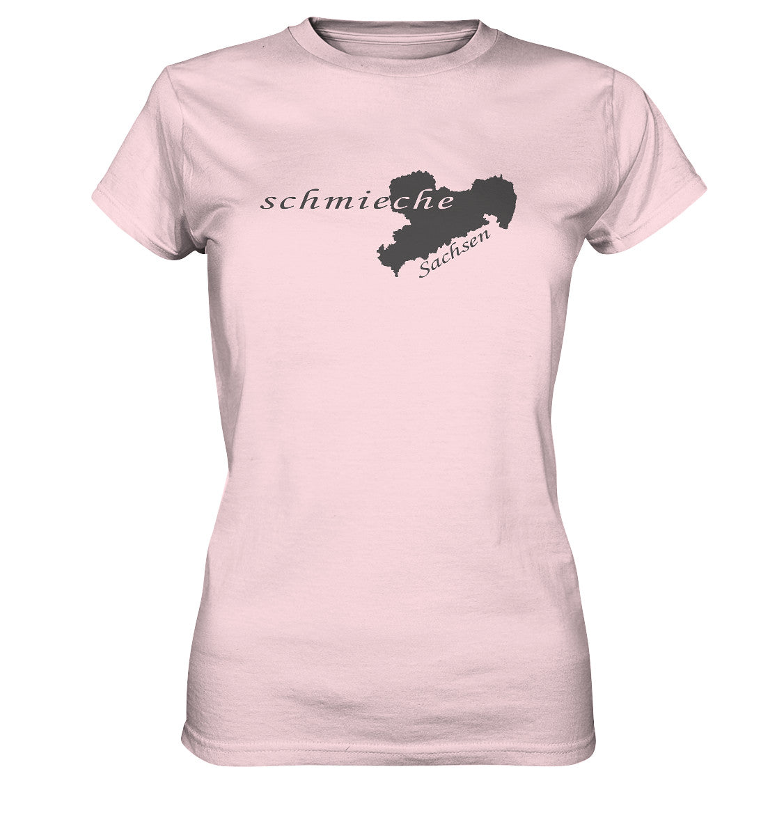 schmieche - zollstock - gliedermaßstab - sächsisch - dialekt - ladies premium shirt