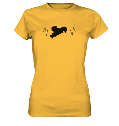 Ich liebe mein Sachsen - I love my Saxony - Ladies Premium Shirt