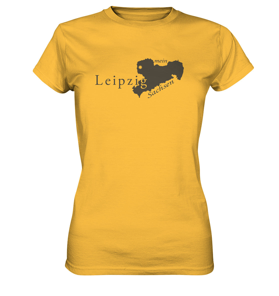 leipzig - mein sachsen - heimatstadt - ladies premium shirt