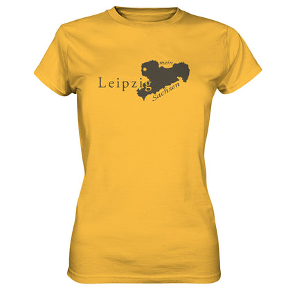 Leipzig - mein Sachsen - Heimatstadt - Ladies Premium Shirt