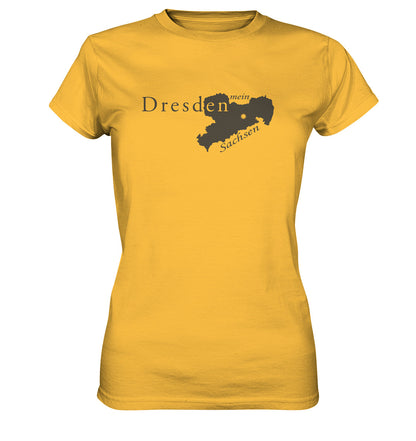 Dresden - mein Sachsen - Heimatstadt - Ladies Premium Shirt