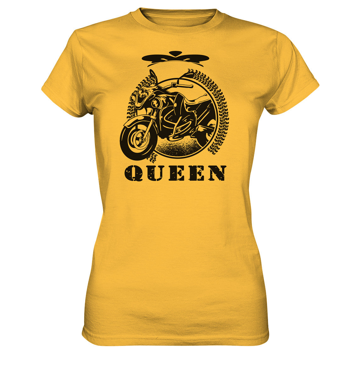 biker queen motorrad königin - ladies premium shirt