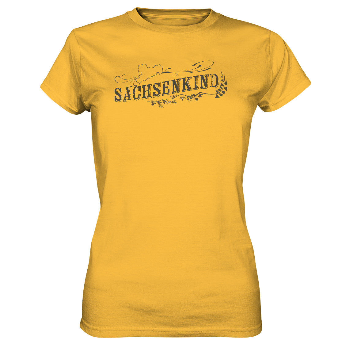 sachsenkind - sachsen - sächsisch - ladies premium shirt