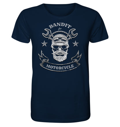 Bandit for Motorcycle - Bandit auf dem  Motorrad - Organic Shirt