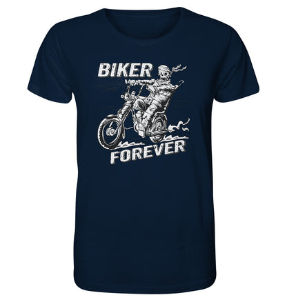 Biker forever - für immer Motorrad - Organic Shirt