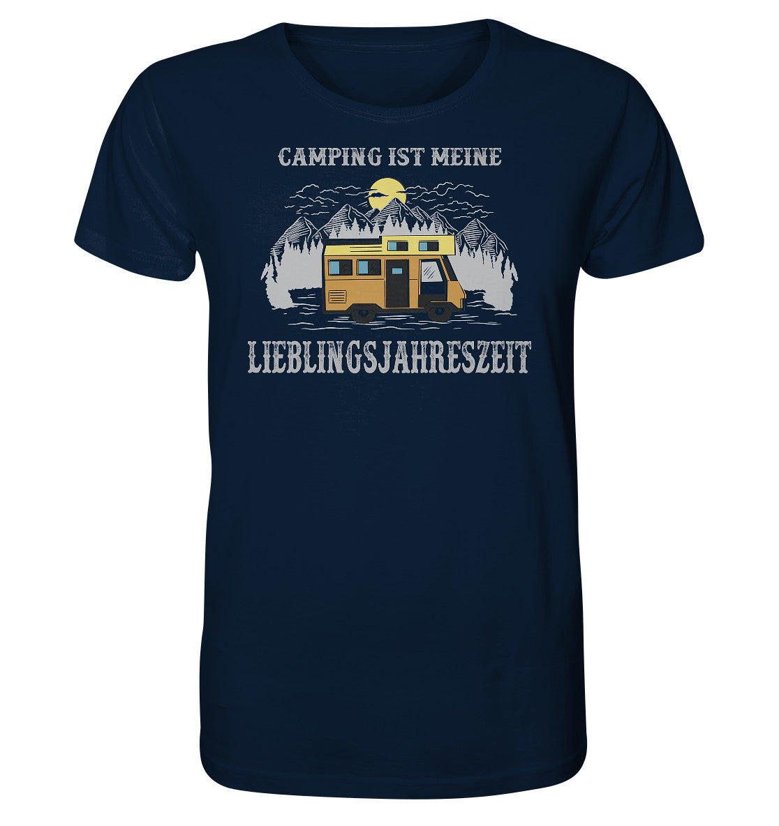 camping ist meine lieblingsjahreszeit - organic shirt