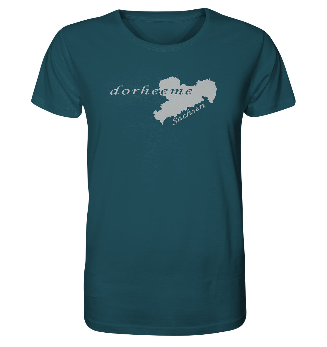 dorheeme - zu hause - sachsen - sächsisch - dialekt - organic shirt