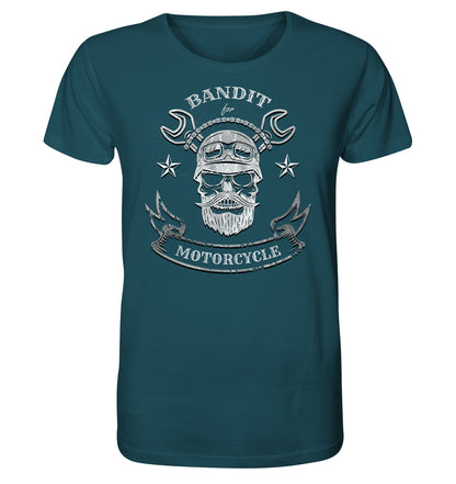 Bandit for Motorcycle - Bandit auf dem  Motorrad - Organic Shirt