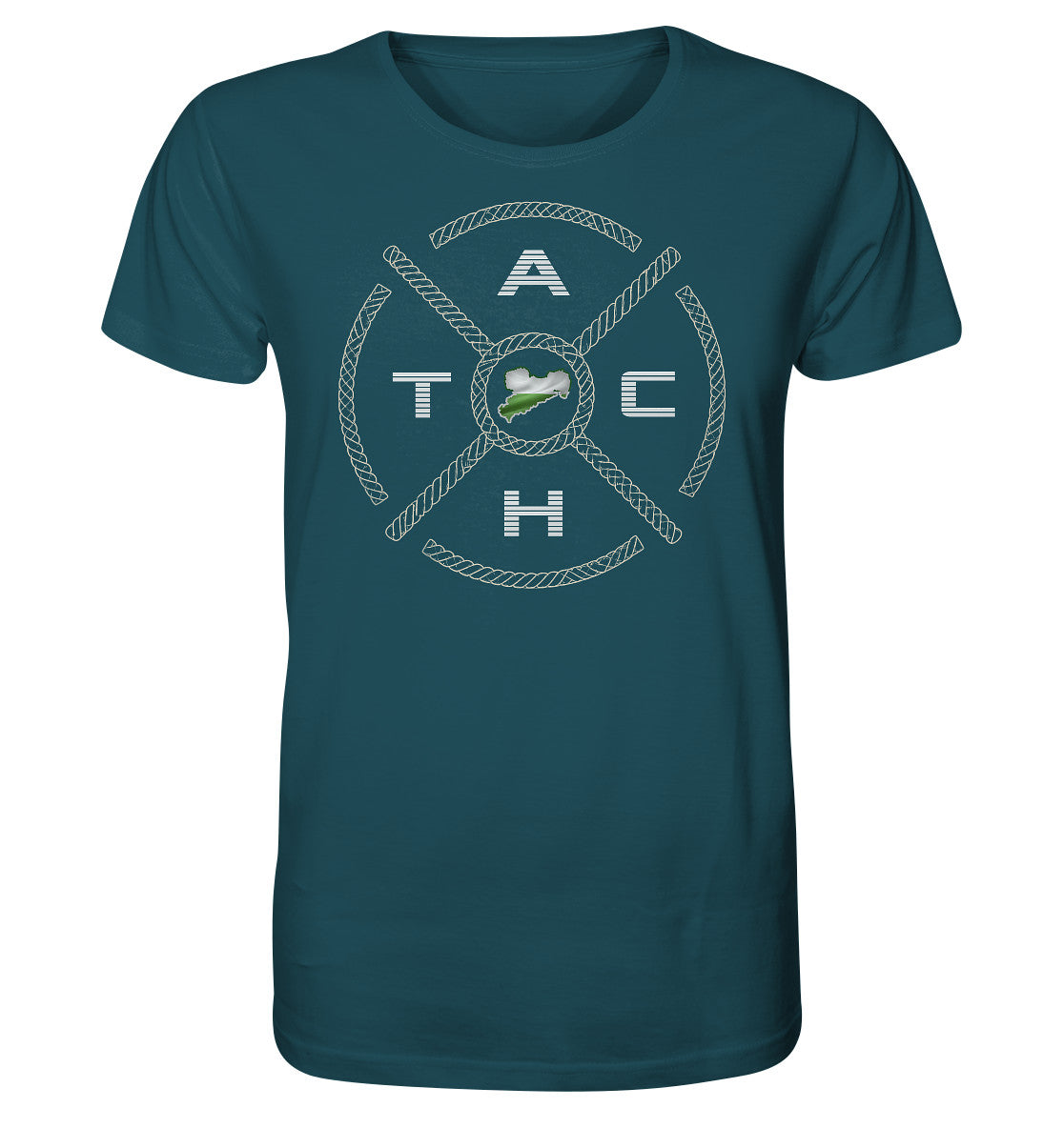 tach x seil - guten tag auf sächsisch - organic shirt
