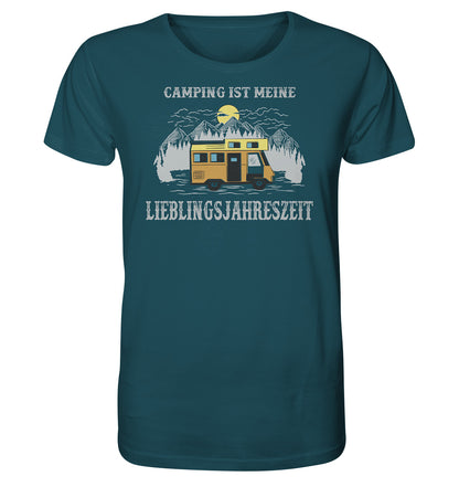 Camping ist meine Lieblingsjahreszeit - Organic Shirt