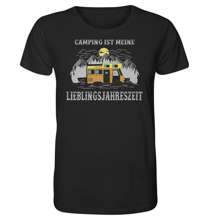 Camping ist meine Lieblingsjahreszeit - Organic Shirt