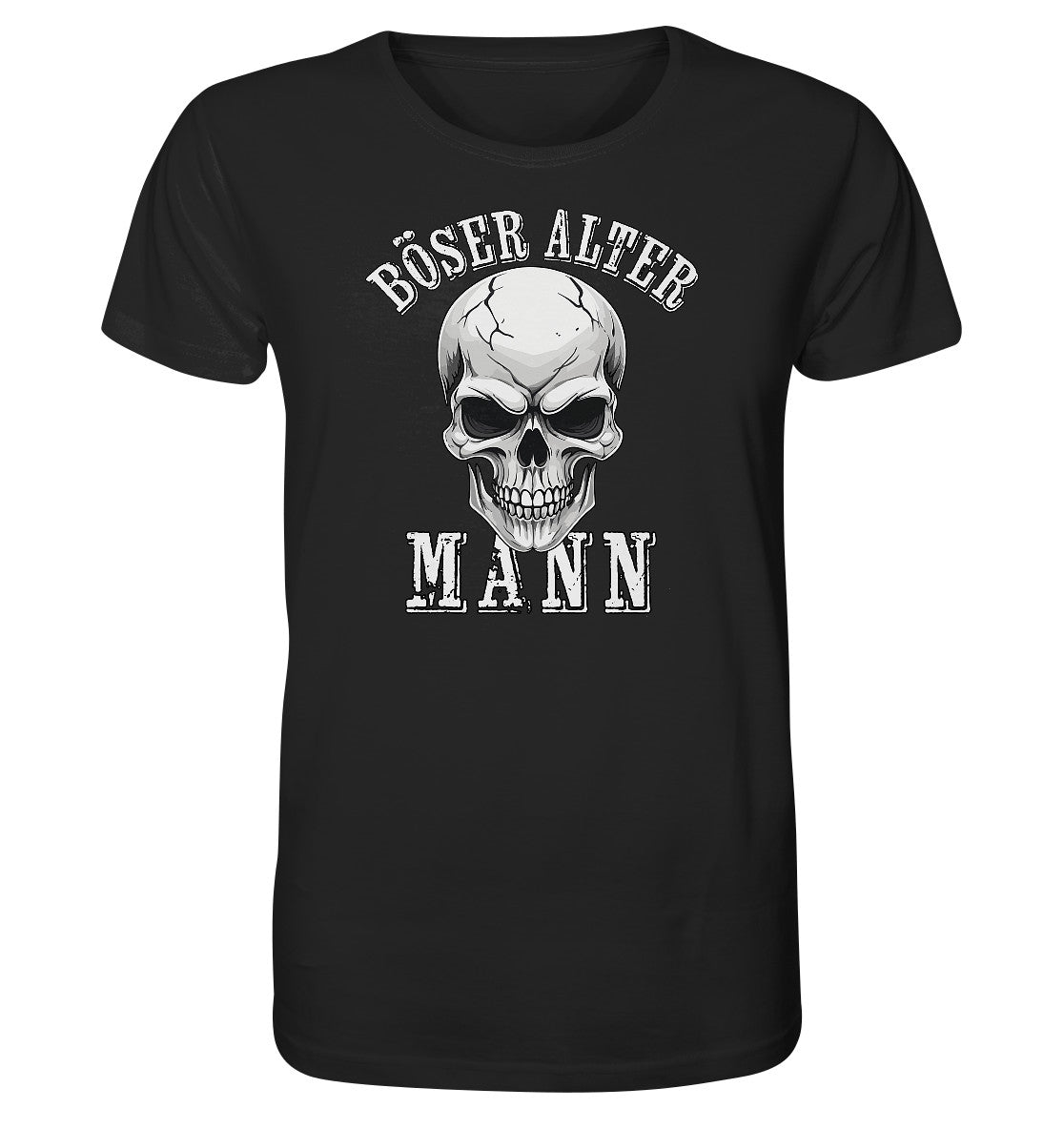 böser alter mann - organic shirt clothing tops motorrad,organic shirt unisex-shirts