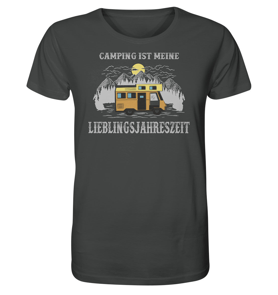 camping ist meine lieblingsjahreszeit - organic shirt