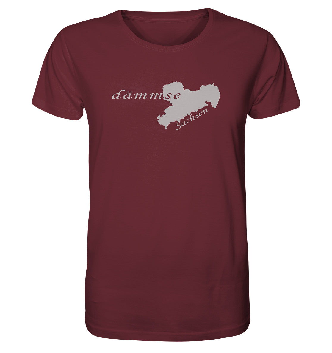 dämmse - sächsisch - heiß - schwül - organic shirt