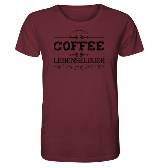 Kaffee Lebenselixier coffee - Organic Shirt 1