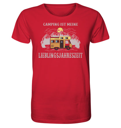 Camping ist meine Lieblingsjahreszeit - Organic Shirt