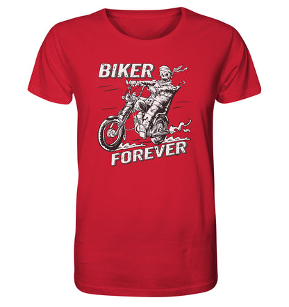 Biker forever - für immer Motorrad - Organic Shirt