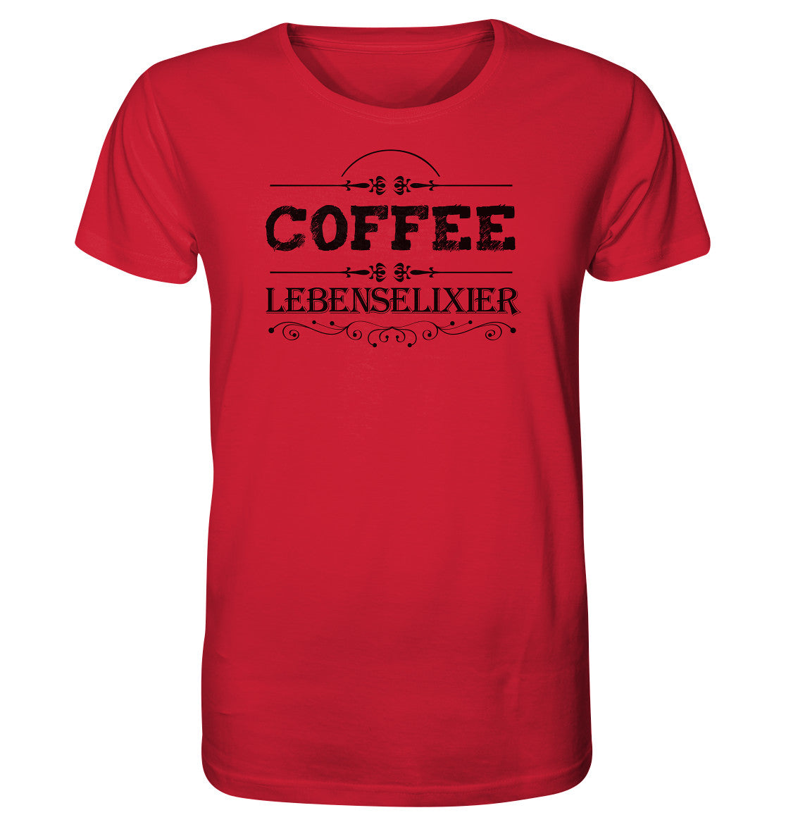 kaffee lebenselixier coffee - organic shirt 1