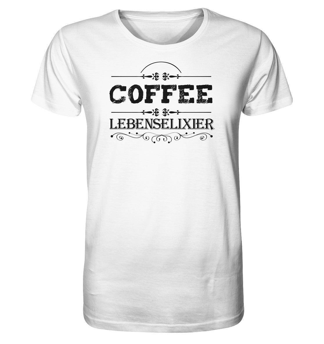 kaffee lebenselixier coffee - organic shirt 1