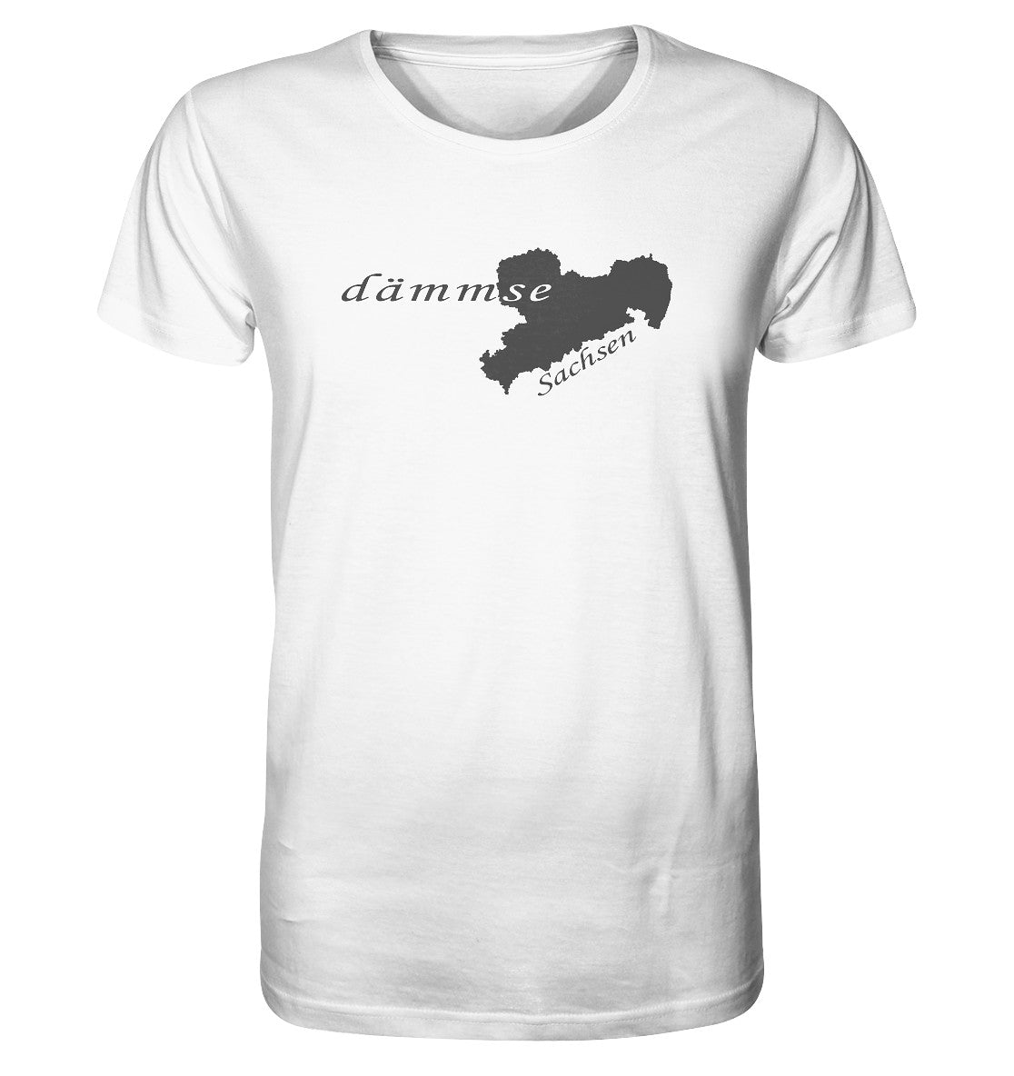 dämmse - sächsisch - heiß - schwül - organic shirt