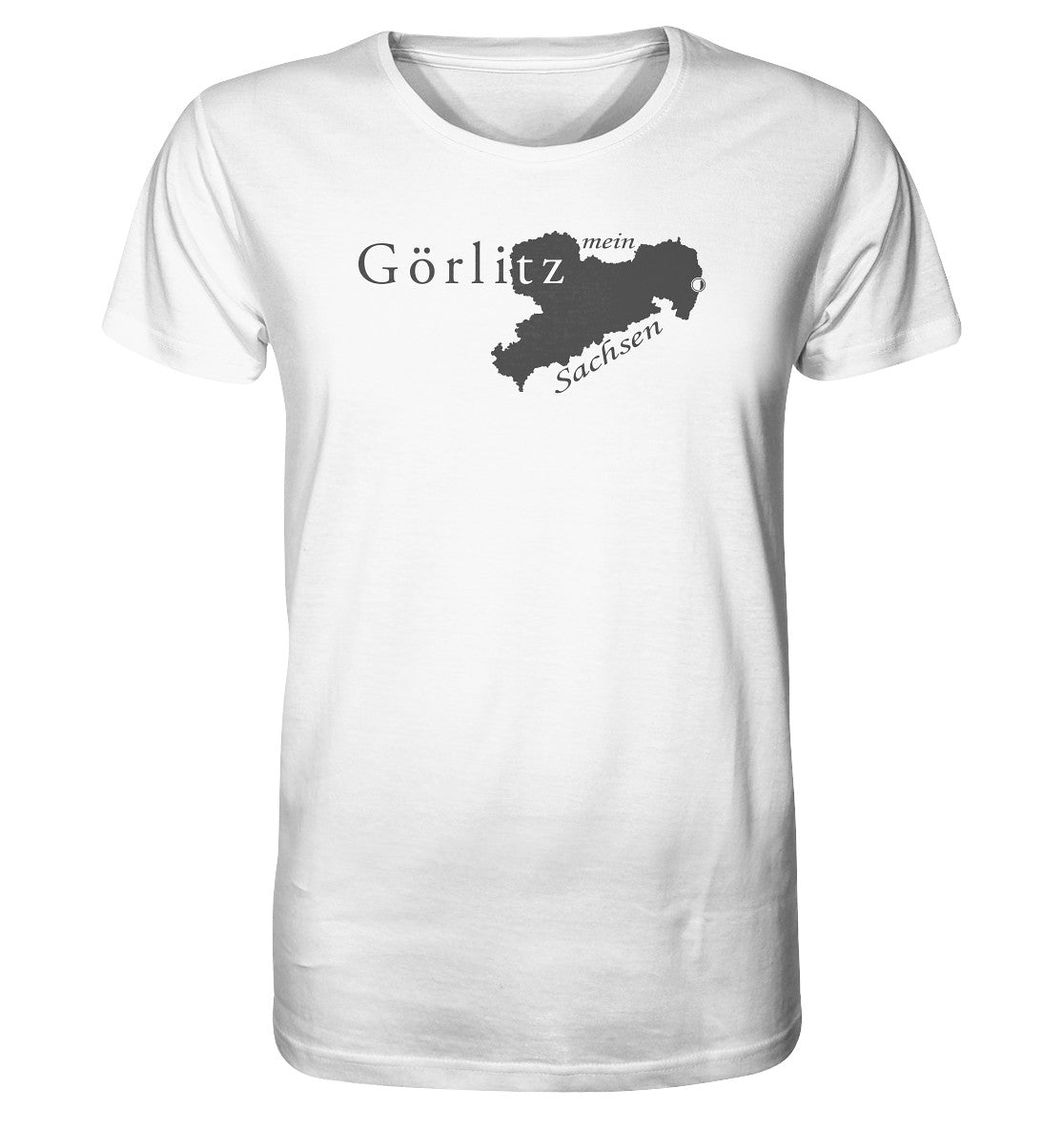 görlitz - mein sachsen - heimatstadt - organic shirt