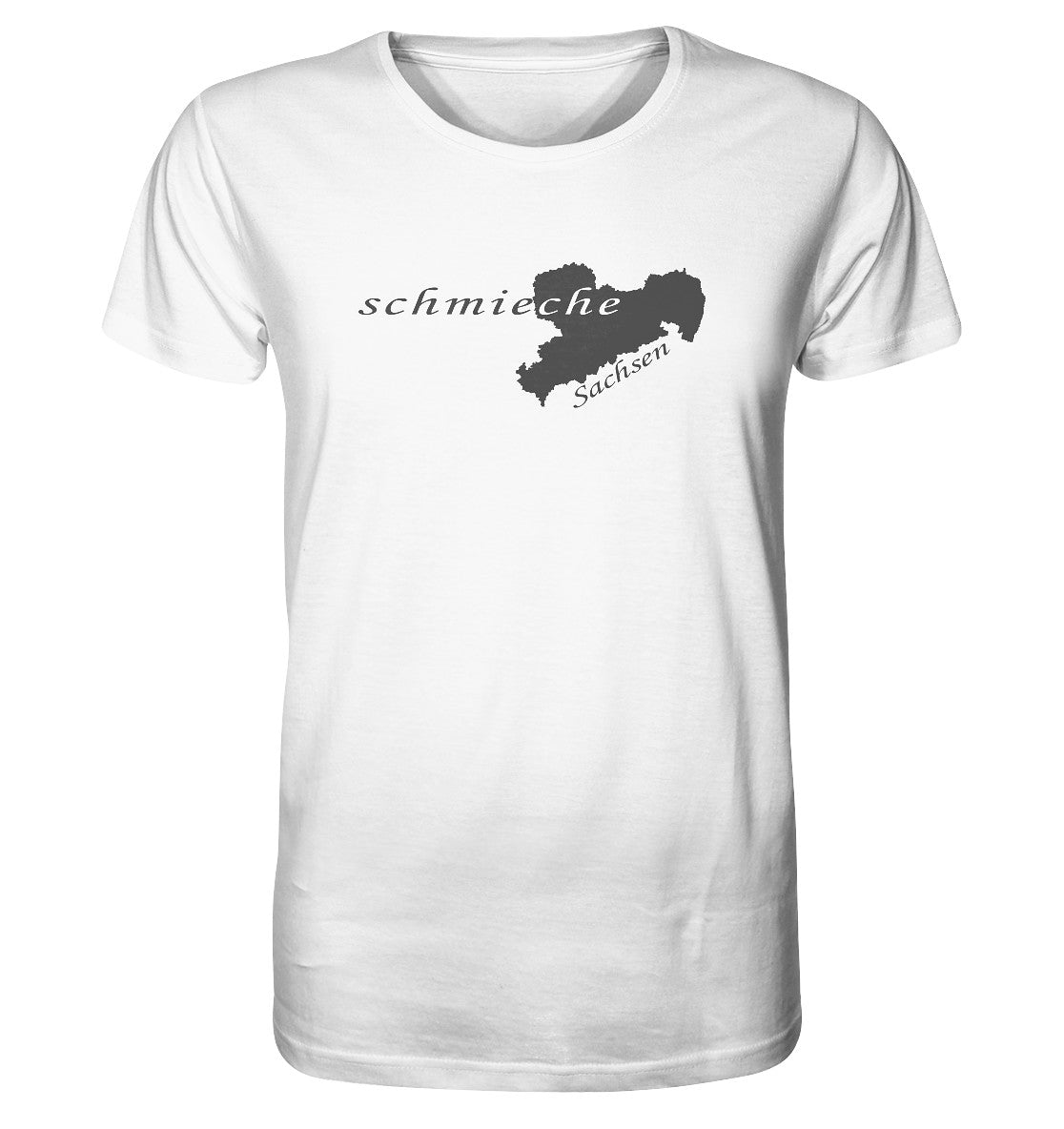 schmieche - zollstock - gliedermaßstab - sächsisch - dialekt - organic shirt