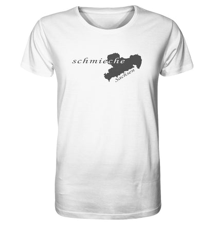 Schmieche - Zollstock - Gliedermaßstab - Sächsisch - Dialekt - Organic Shirt