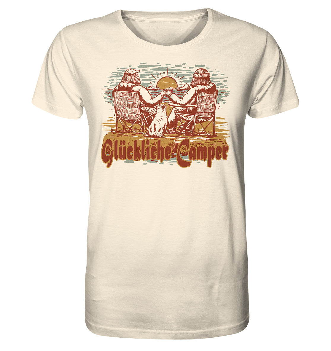 glückliche camper - organic shirt