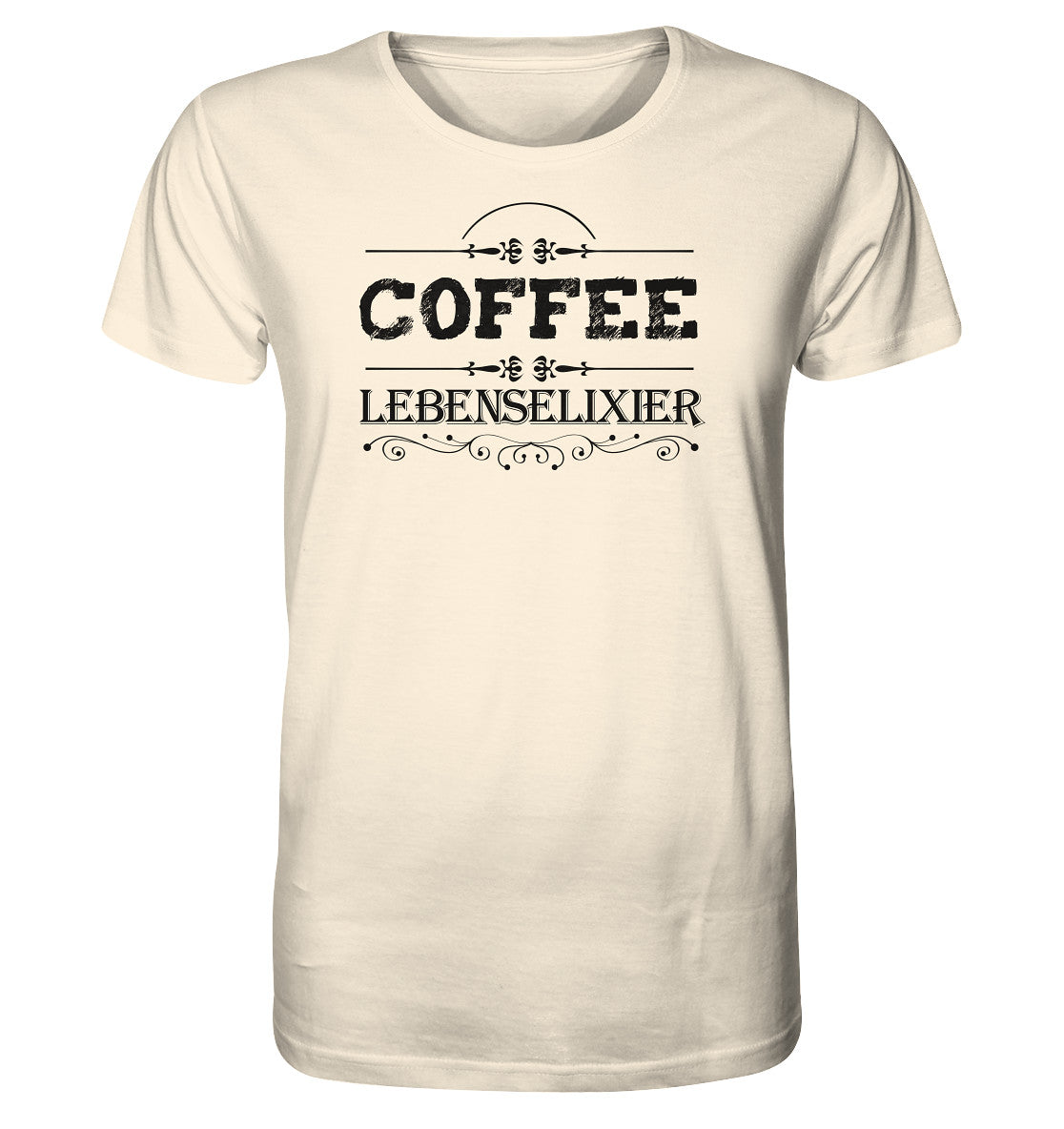 kaffee lebenselixier coffee - organic shirt 1