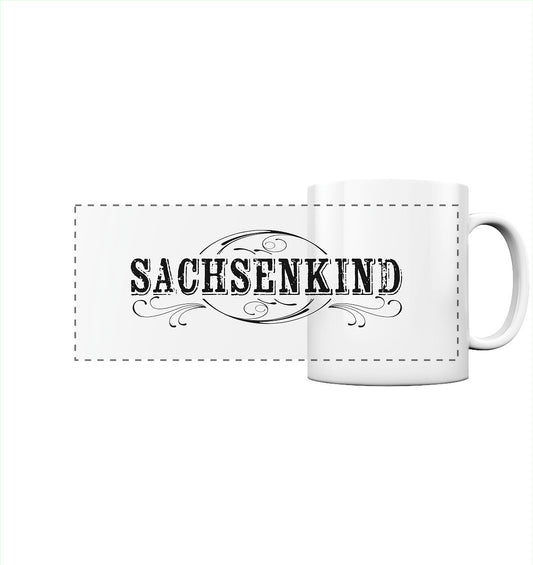 Sachsenkind - Sachsen - Panorama Tasse