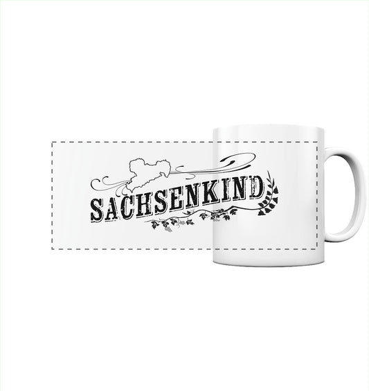 Sachsenkind - Sachsen - Sächsisch - Panorama Tasse